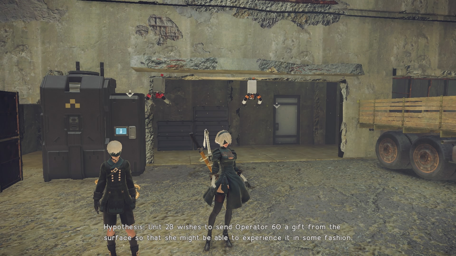 Featured image of post Nier Automata The Wandering Couple Flooded City Automata is a game that has a lot of skills and features that are performed by assault pods through the use of pod programs