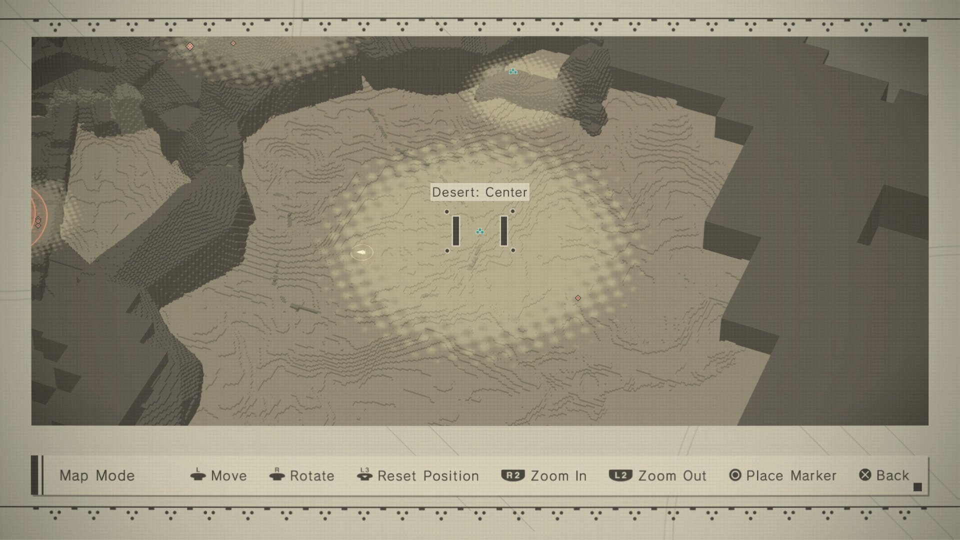 nier heritage of the past map